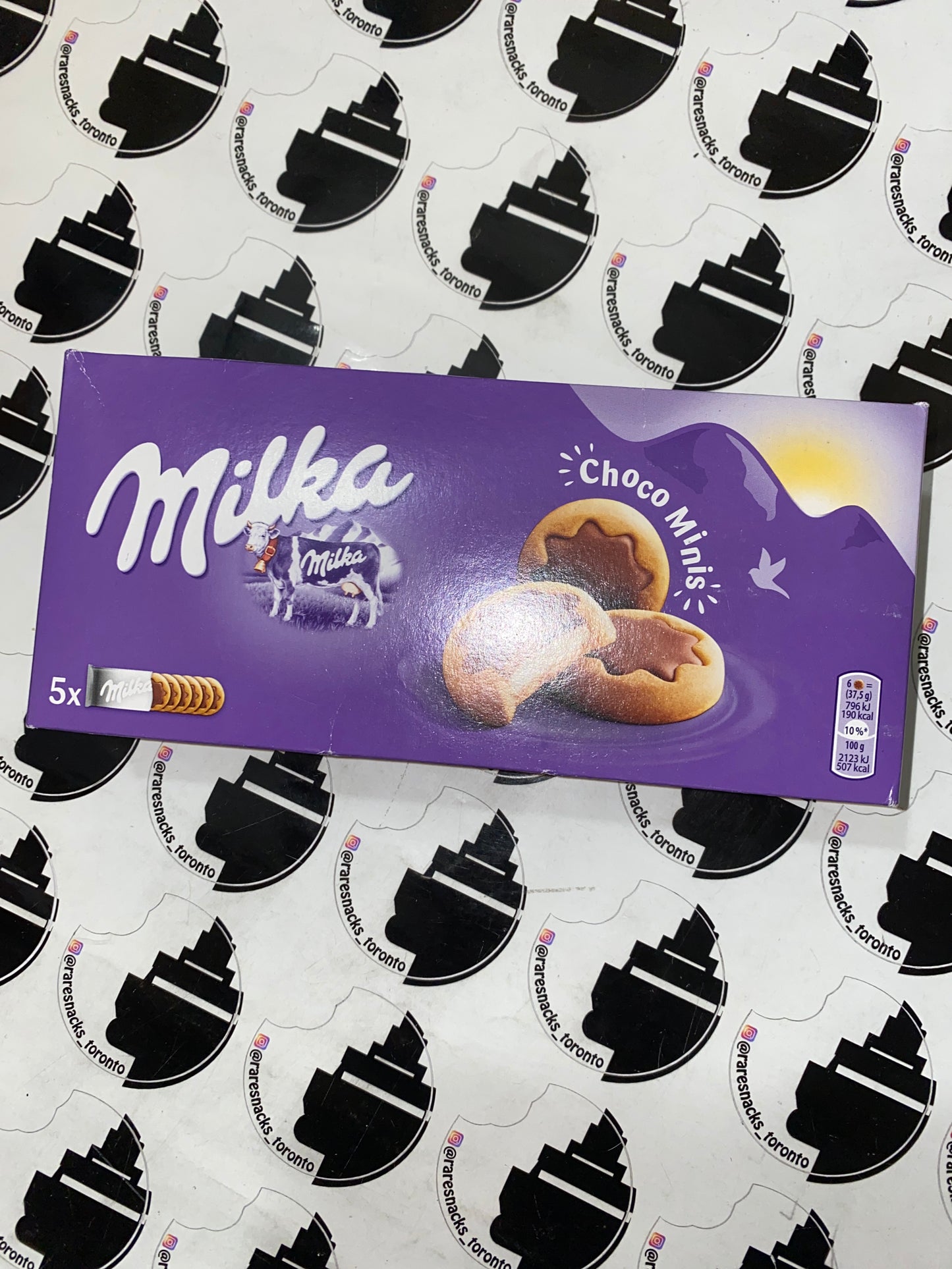 Milka choco minis cookies 185g