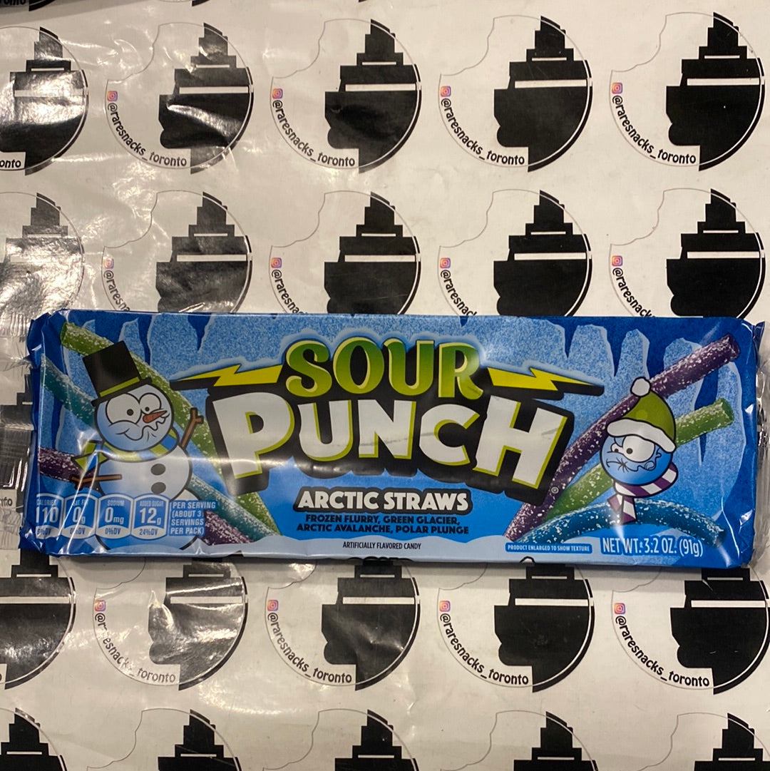 Sour Punch Arctic Straws 91g