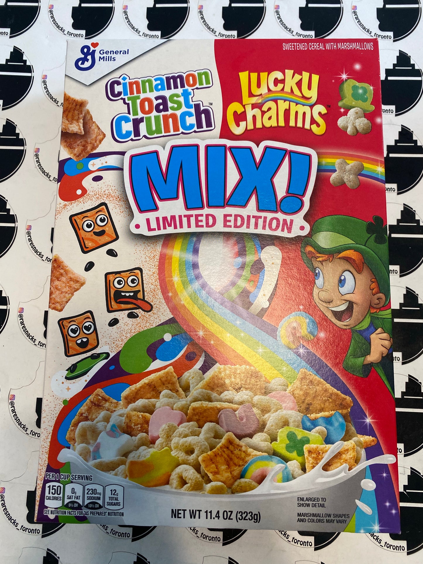 Limited Edition Cinnamon Toast Crunch x Lucky Charms Mix 11.4oz