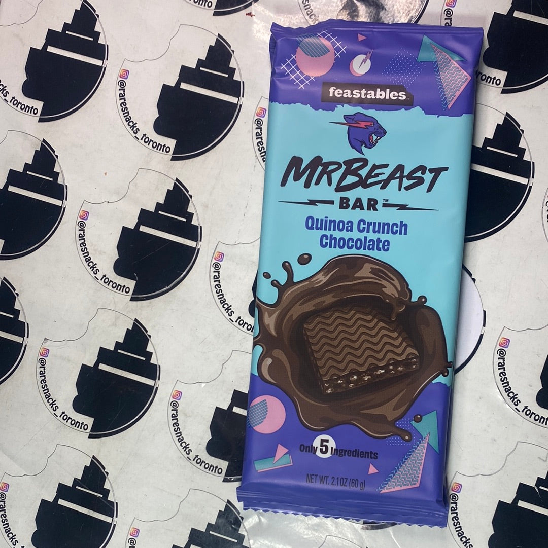 Mr Beast Quinoa Crunch Chocolate Bar 60g