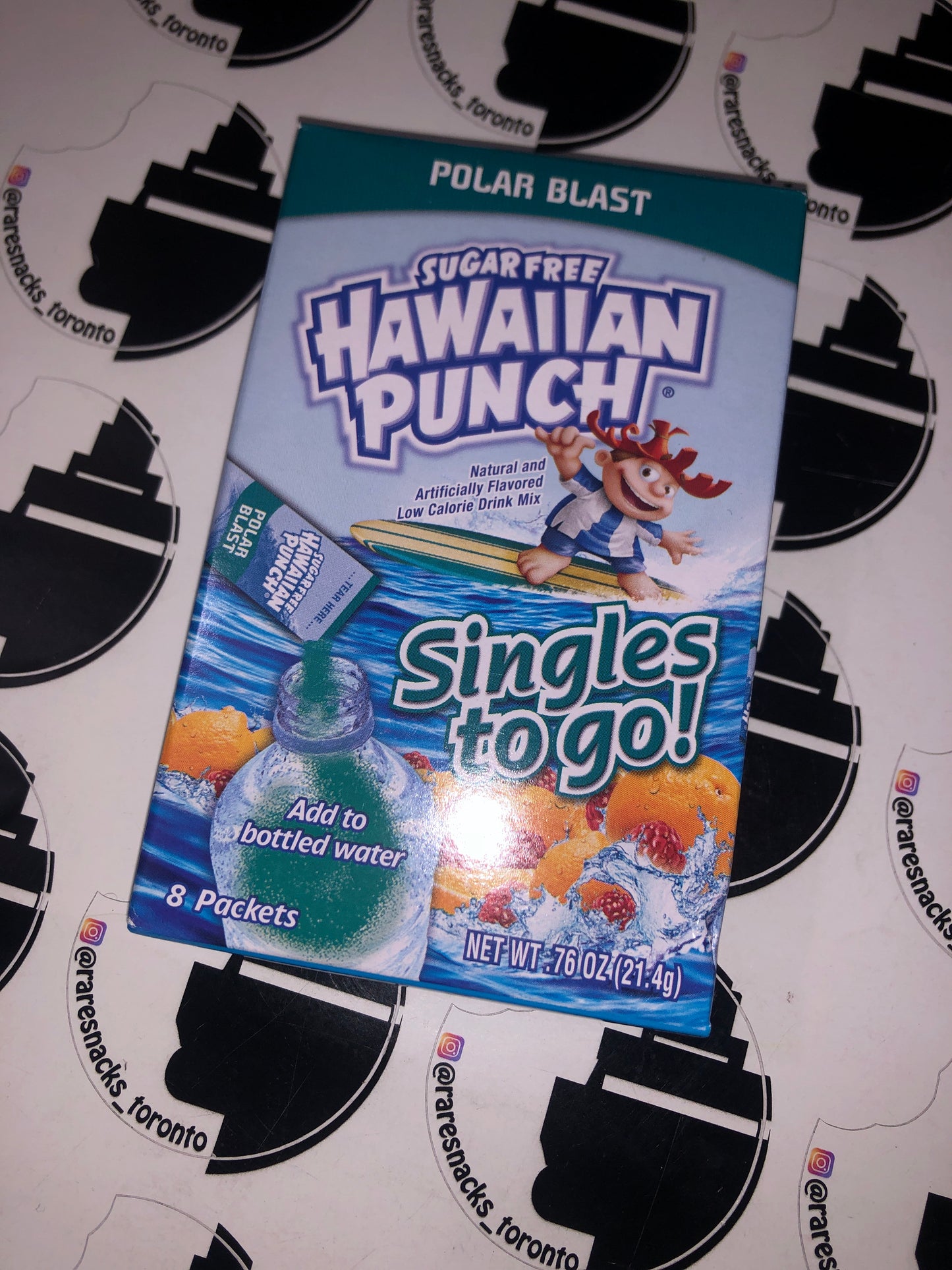 Hawaiian Punch Polar Blast sugar free singles to go