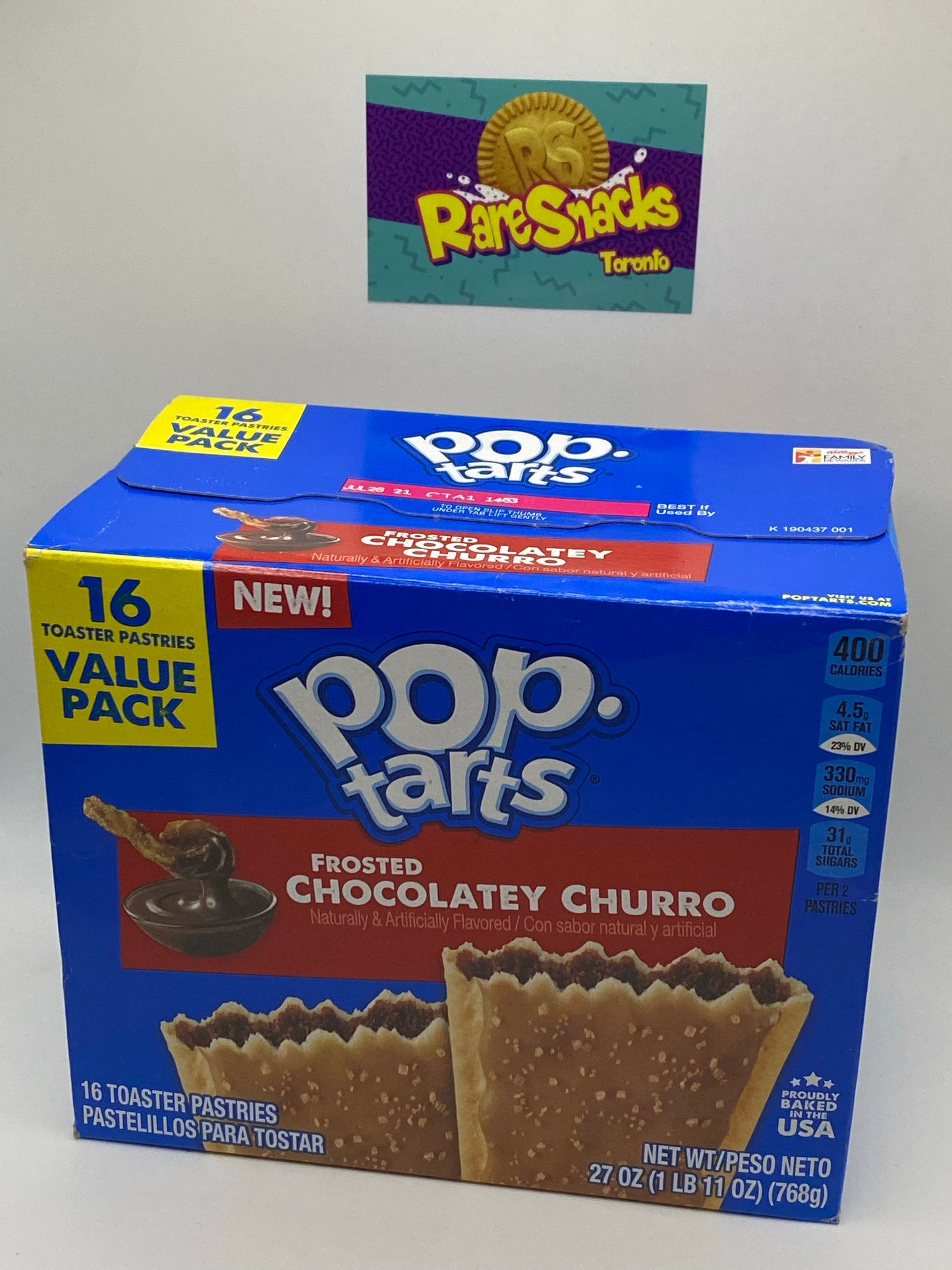 Pop Tarts Frosted Chocolatey Churro 16pk
