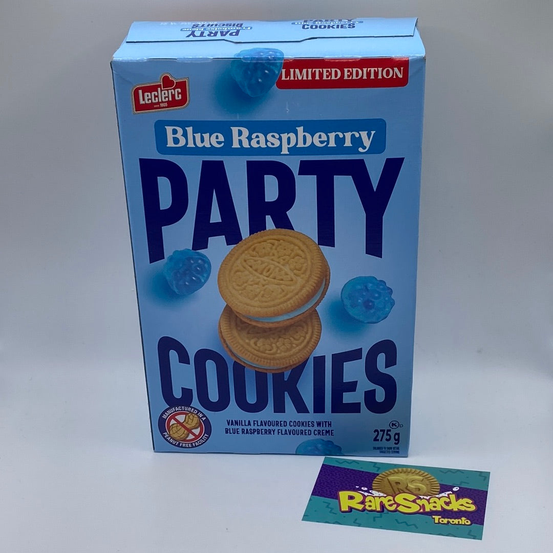 Leclerc Party Cookies Blue Raspberry 275g