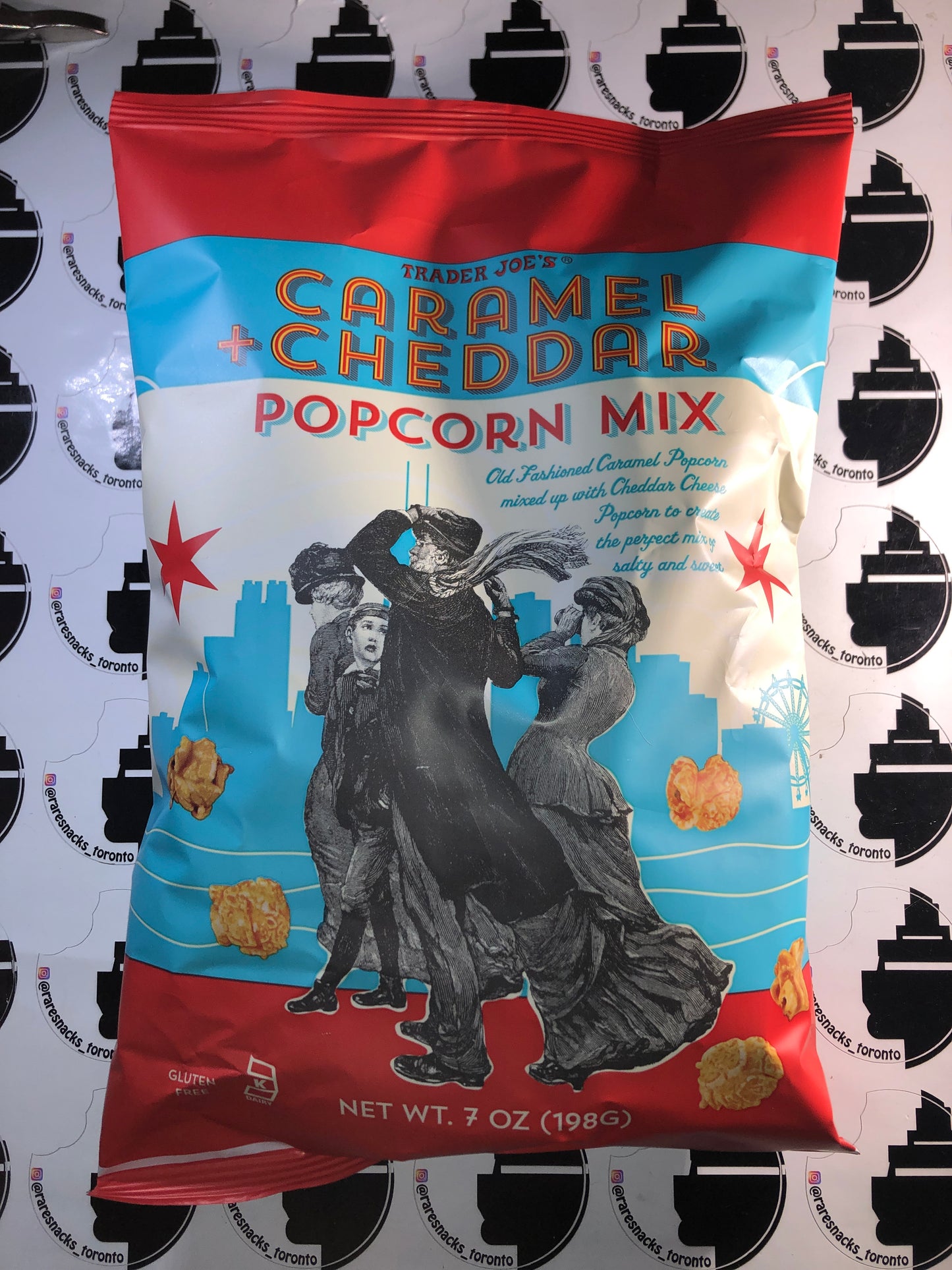 Trader Joe’s Caramel + Cheddar Popcorn Mix 198g