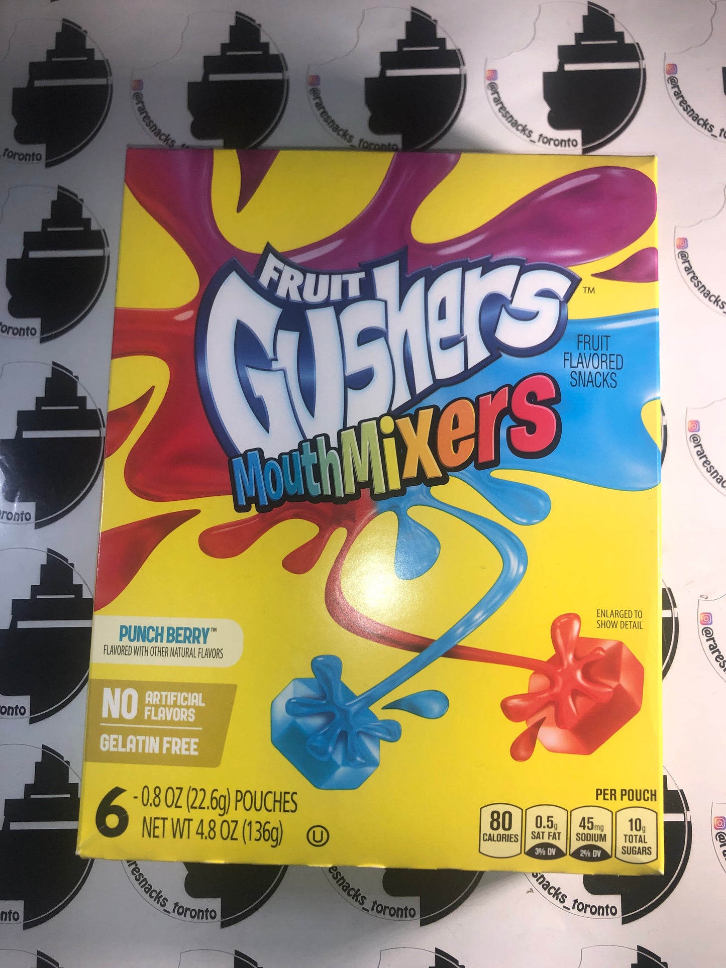 Fruit Gushers Mouth Mixers 6pk