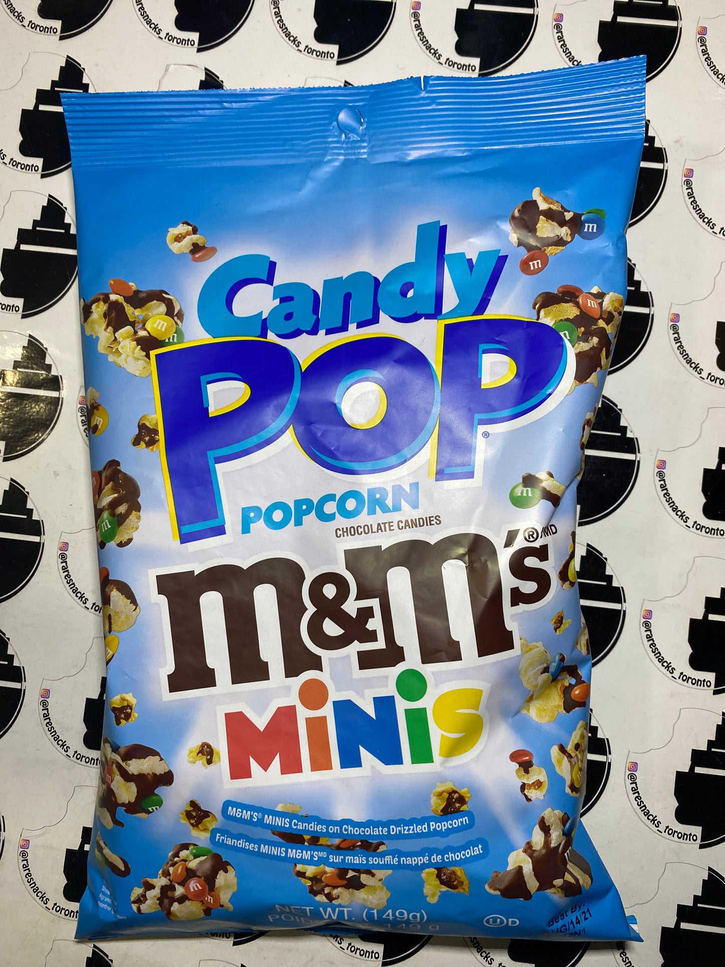 Candy Pop M&Ms Minis Popcorn 149g