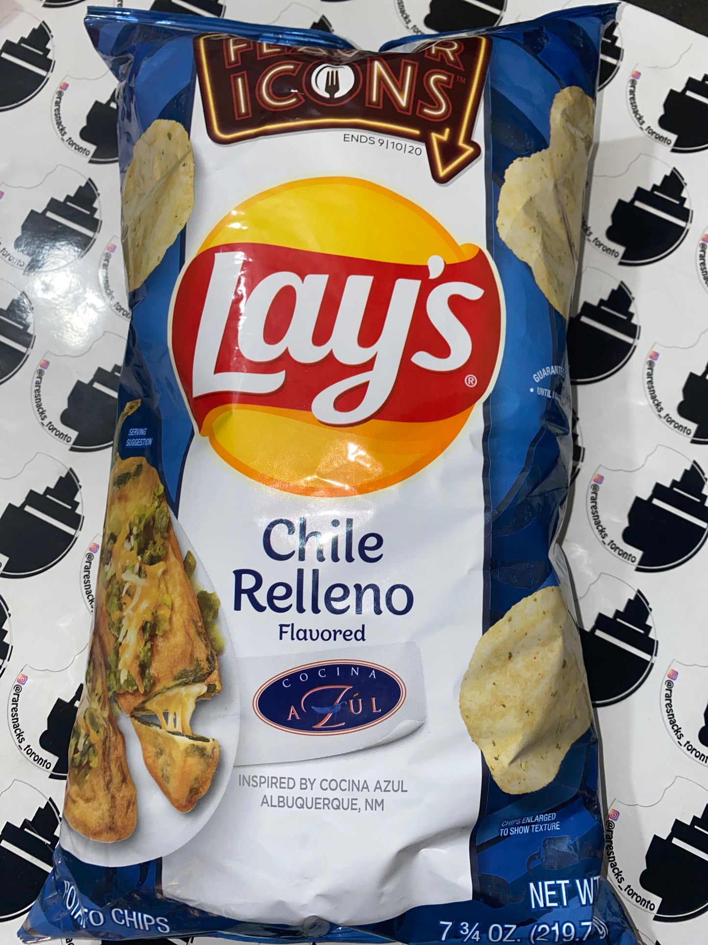 Lays Flavor Icons Chile Relleno 219g