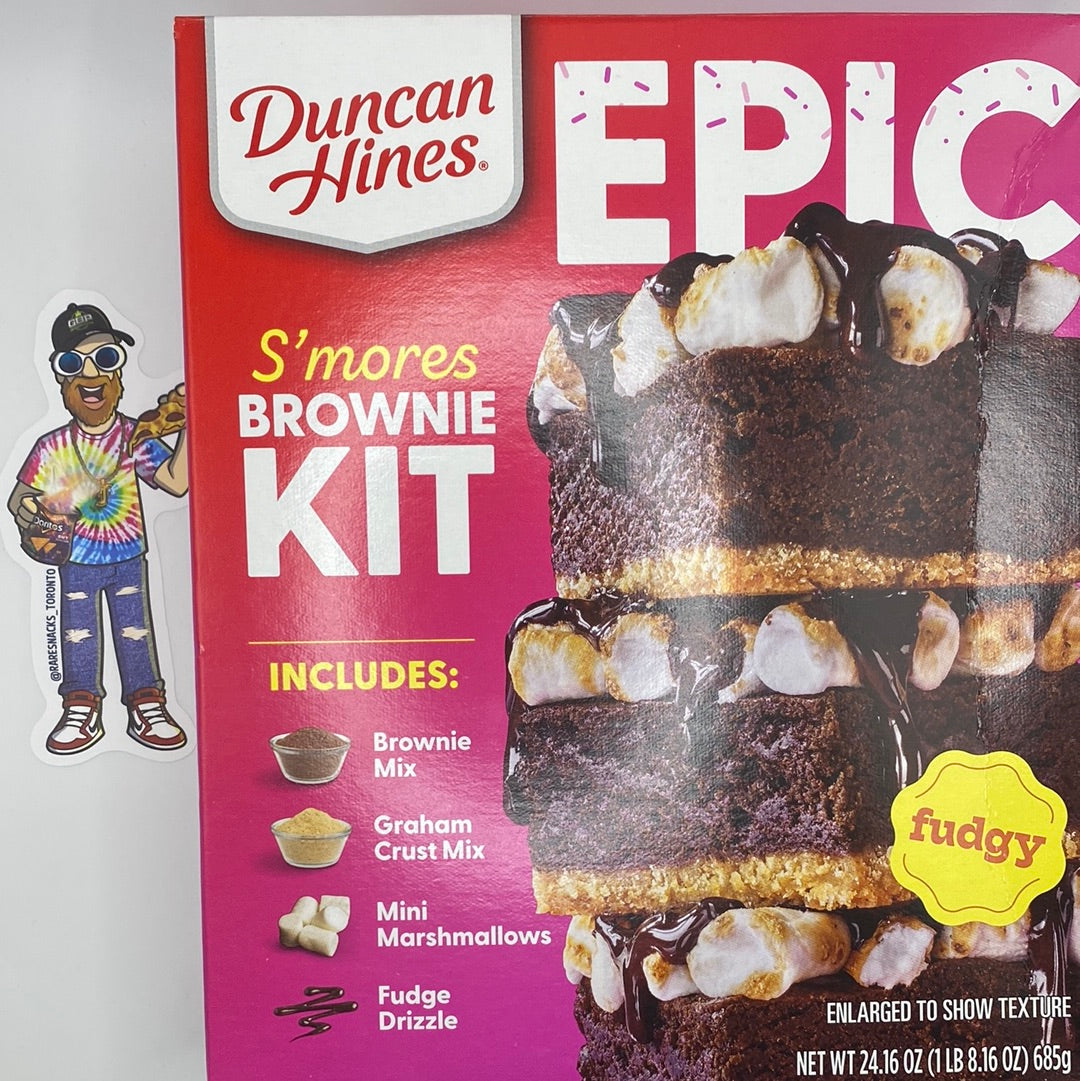 Duncan Hines Epic S’mores Brownie Kit 685g