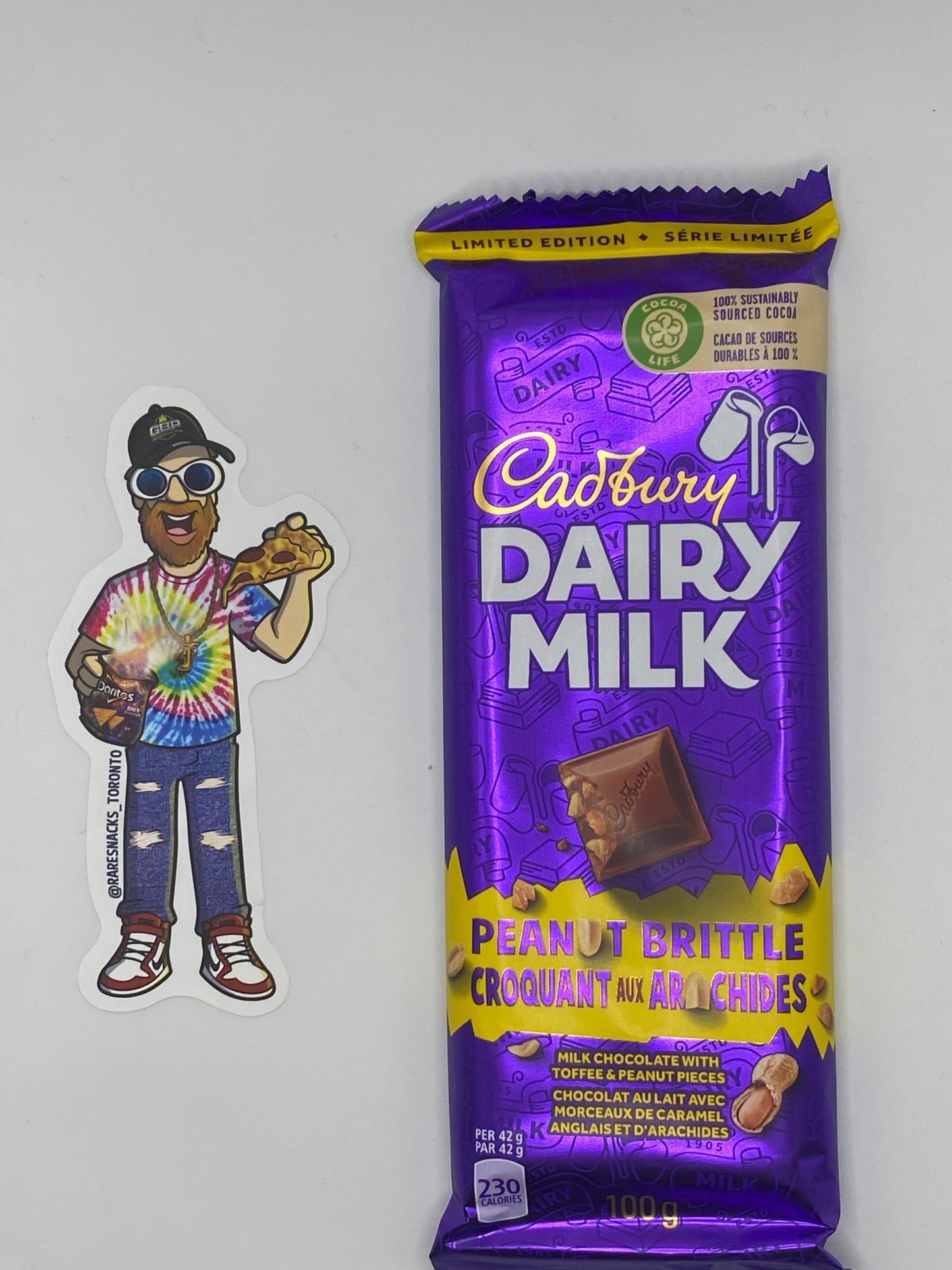 Cadbury Dairy Milk Peanut Brittle 100g