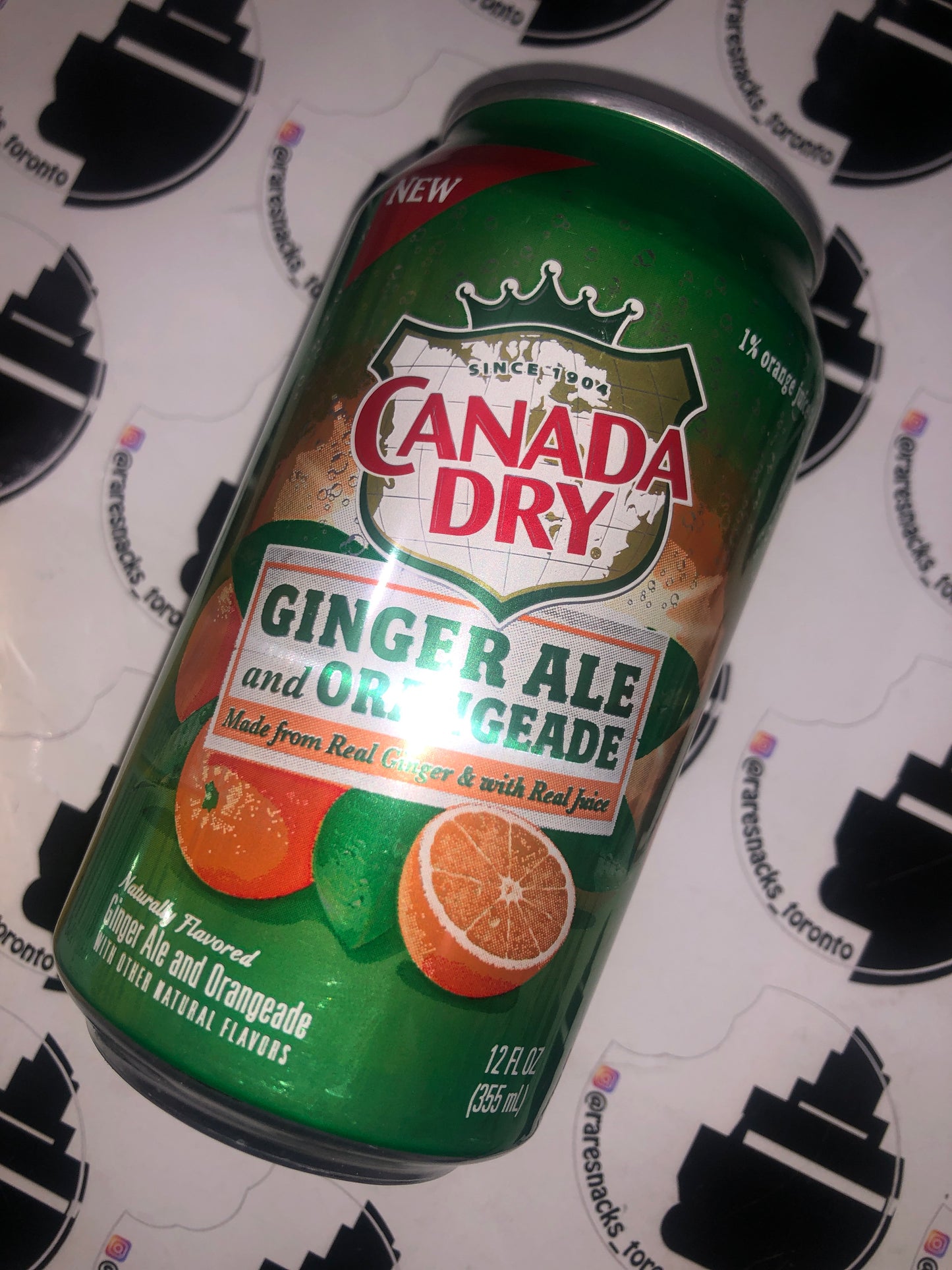 Canada Dry Orangeade and Gingerale 355ml