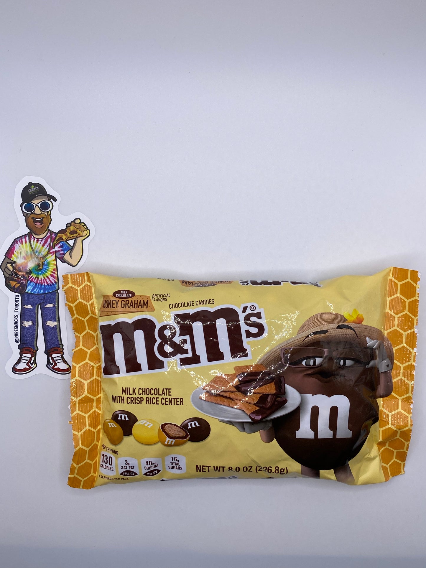 M&Ms Milk Chocolate Honey Graham 8oz