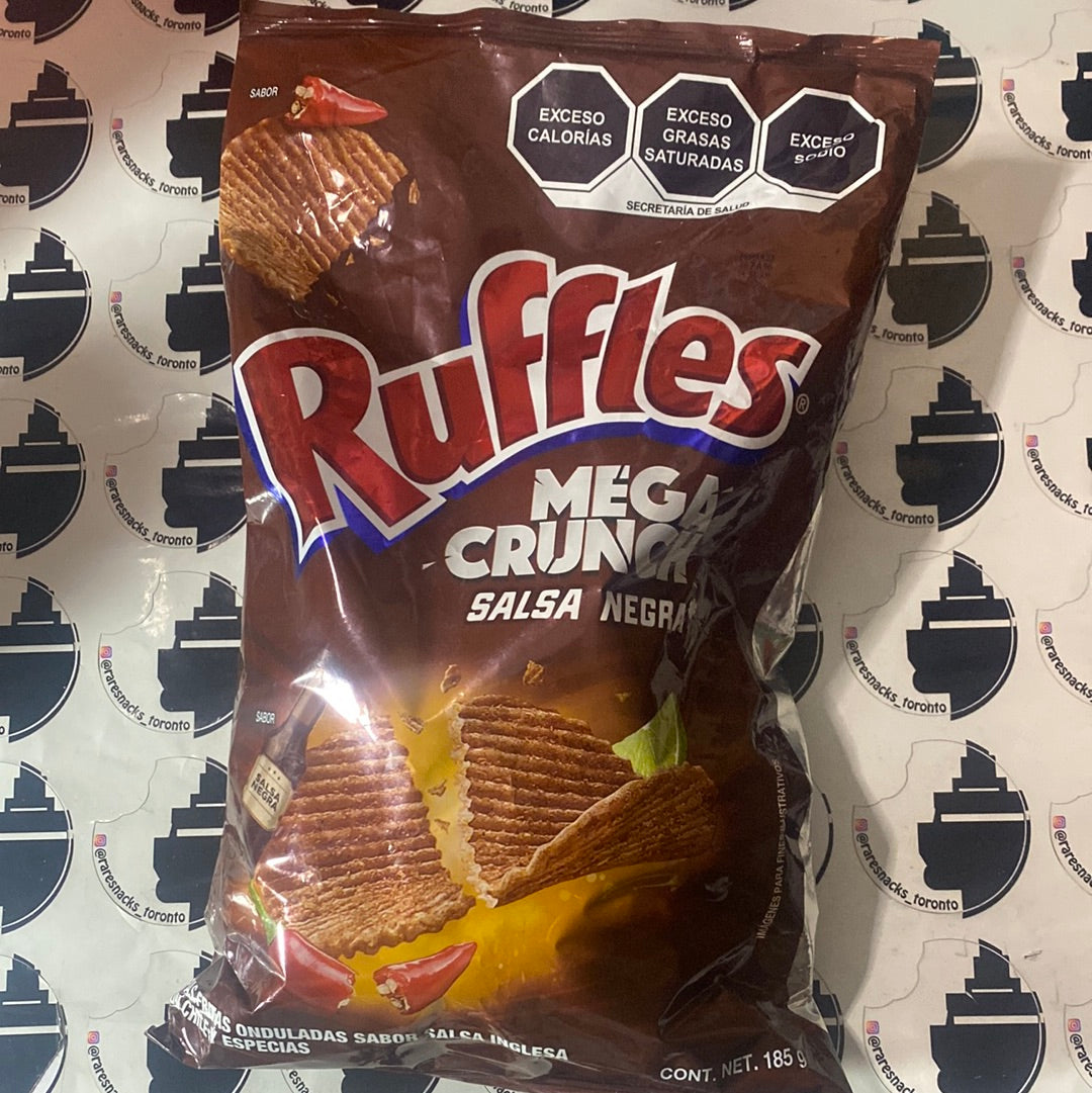 Ruffles Mega Crunch Salsa Negra 185g
