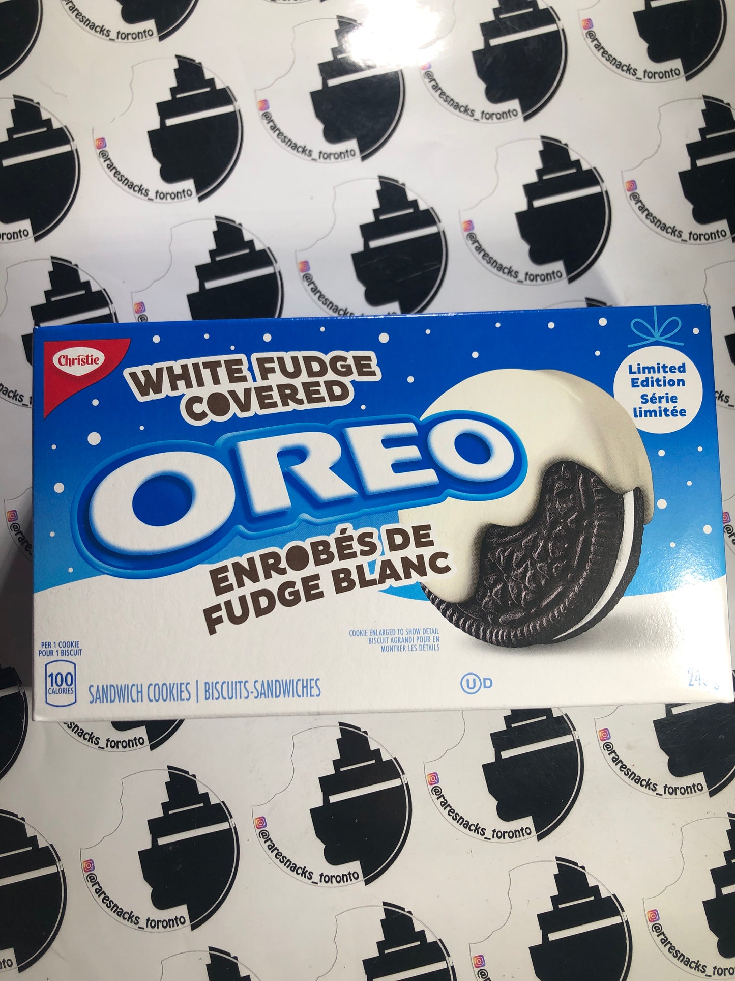 White Fudge Covered Oreos