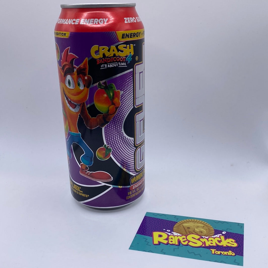 GFuel Energy Wumpa Fruit Crash Bandicoot 4 edition