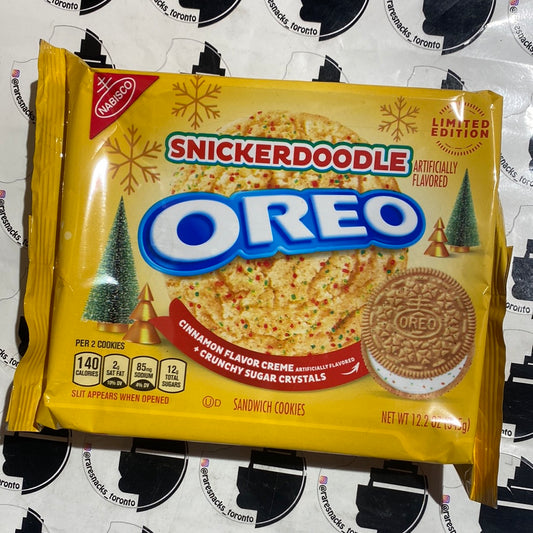 Oreo snickerdoodle limited edition 345g