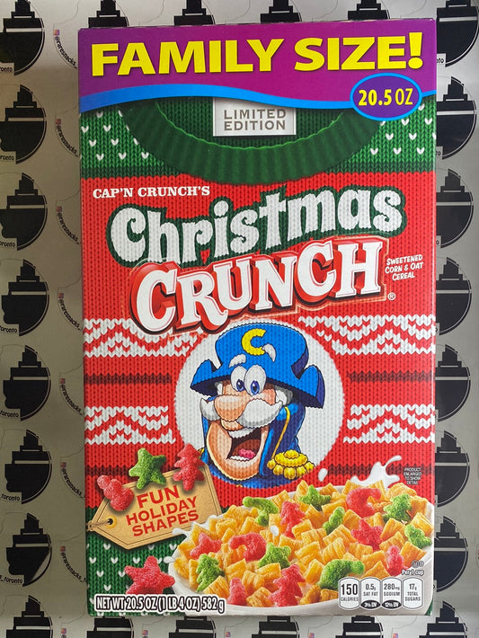 Captain Crunch Christmas Crunch Family Size 20.5o