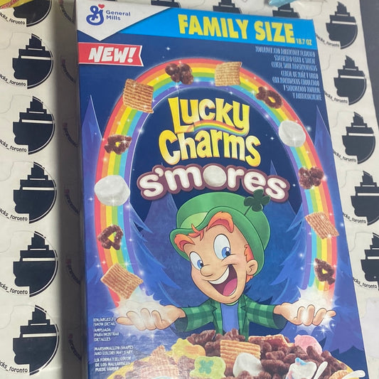 Lucky Charms S’mores Cereal Family Size 530g