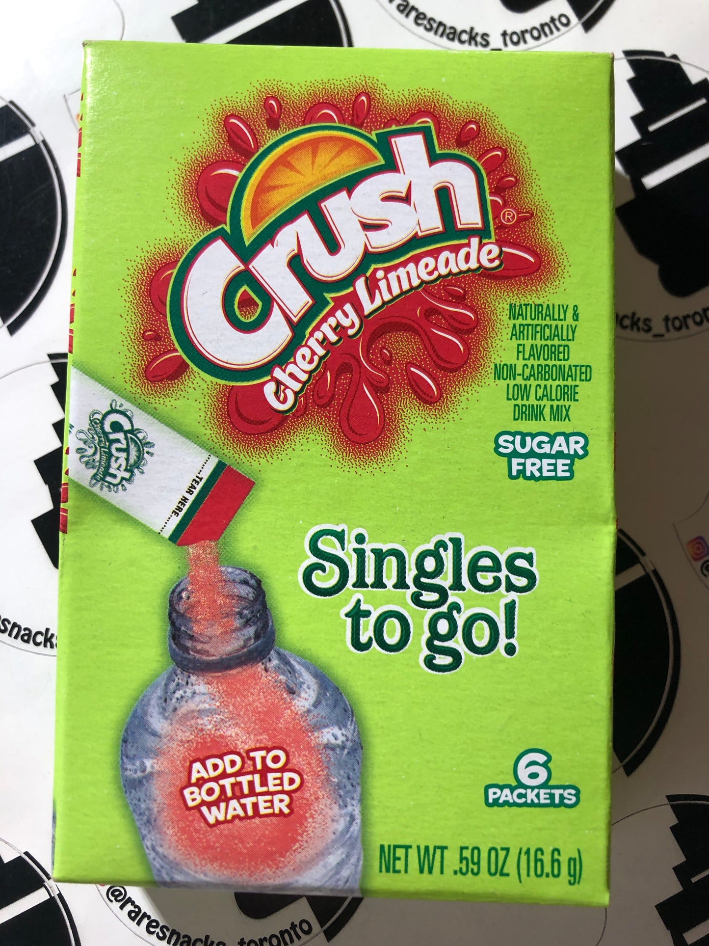 Crush Cherry Limeade Singles to Go