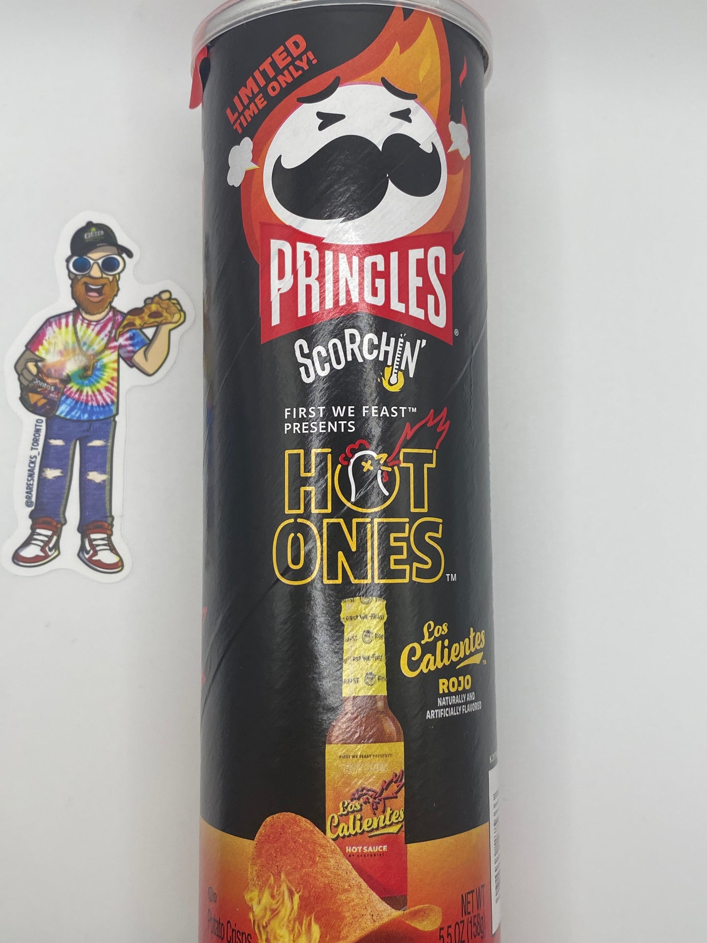 Pringles Hot Ones Los Calientes Rojo
