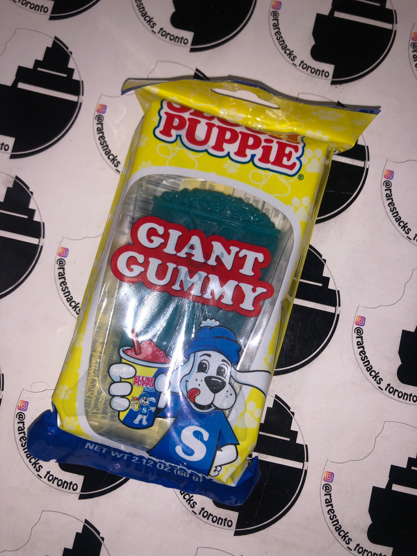 Slush Puppy Giant Gummy Blue Raspberry 60g