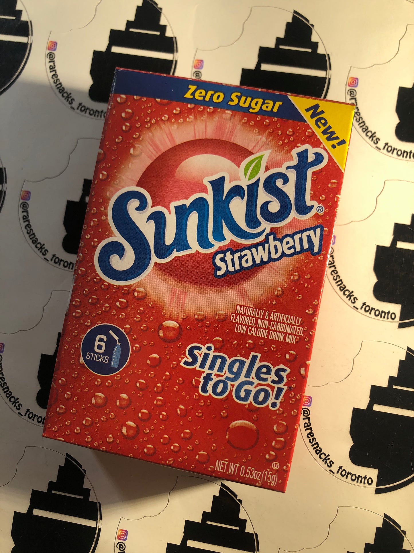 Sunkist Strawberry Singles to Go