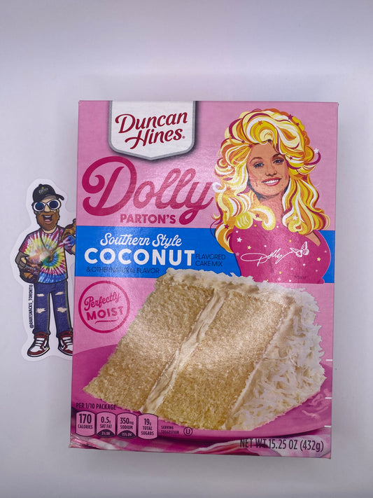 Duncan Hines x Dolly Parton’s Southern Style Coconut Cake Mix 15oz