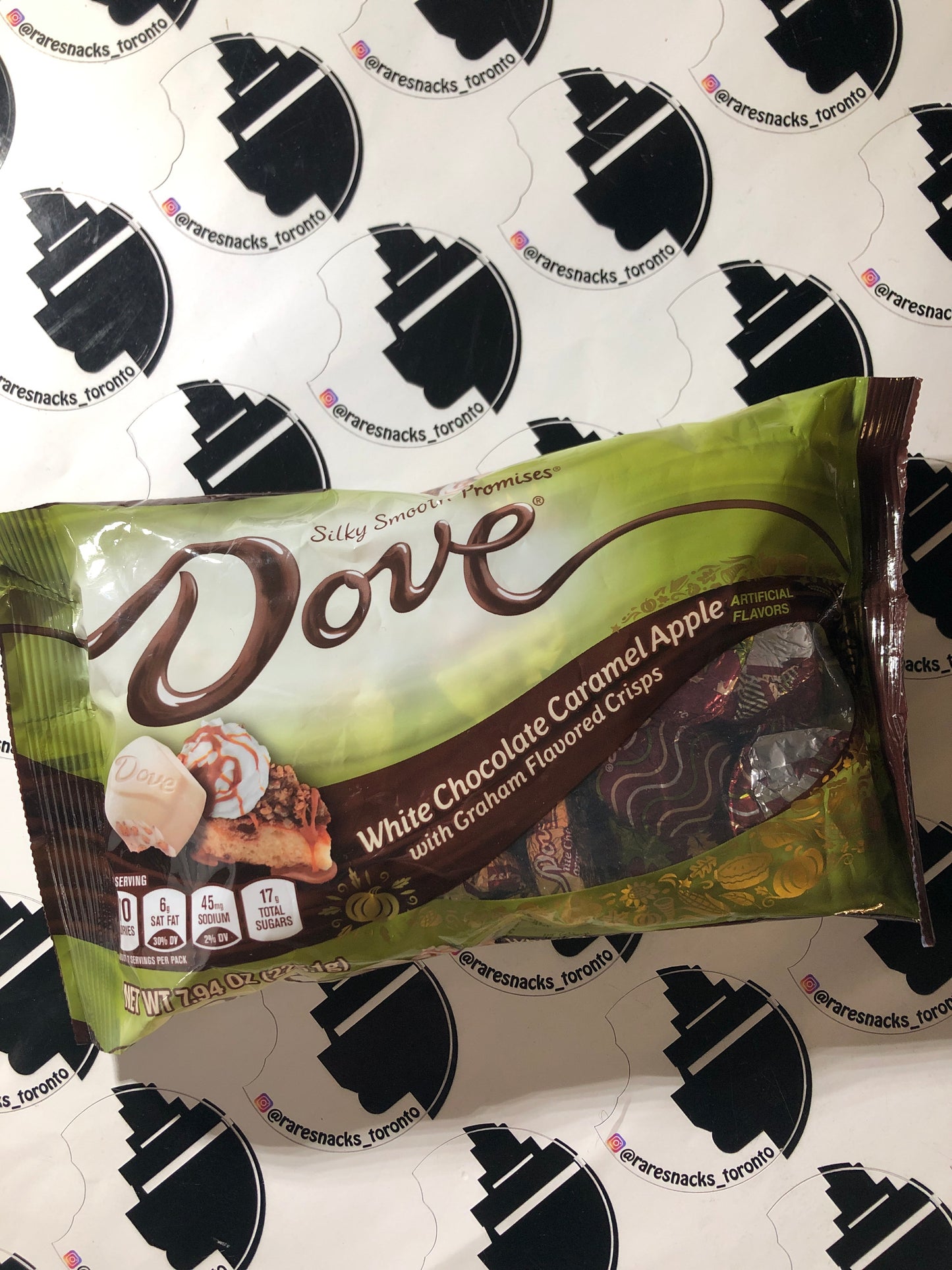 Dove White Chocolate Caramel Apple