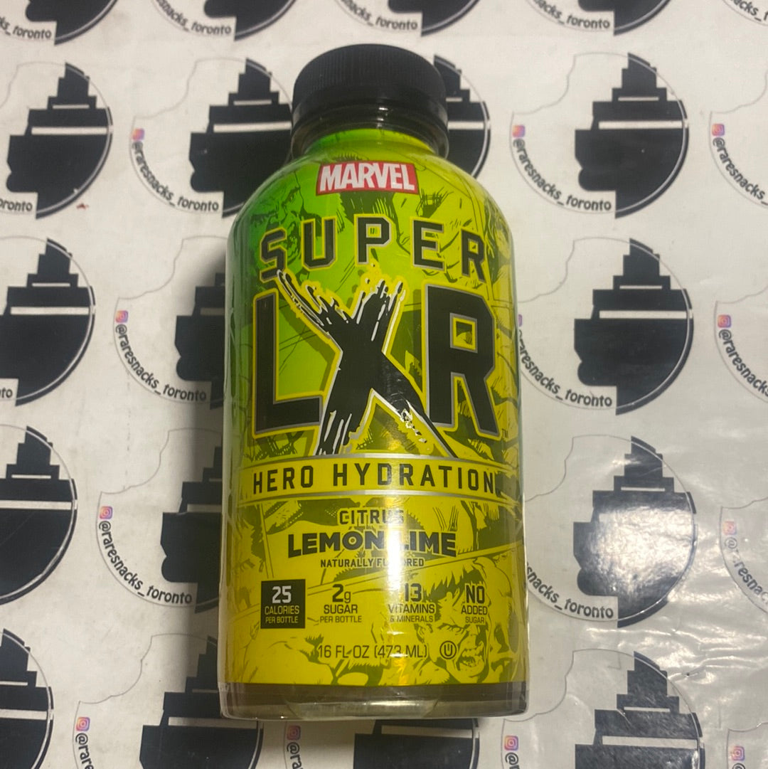 Marvel Super LXR hero Hydration Lemon Lime