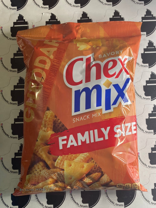 Chex Mix Cheddar Family Size 15oz