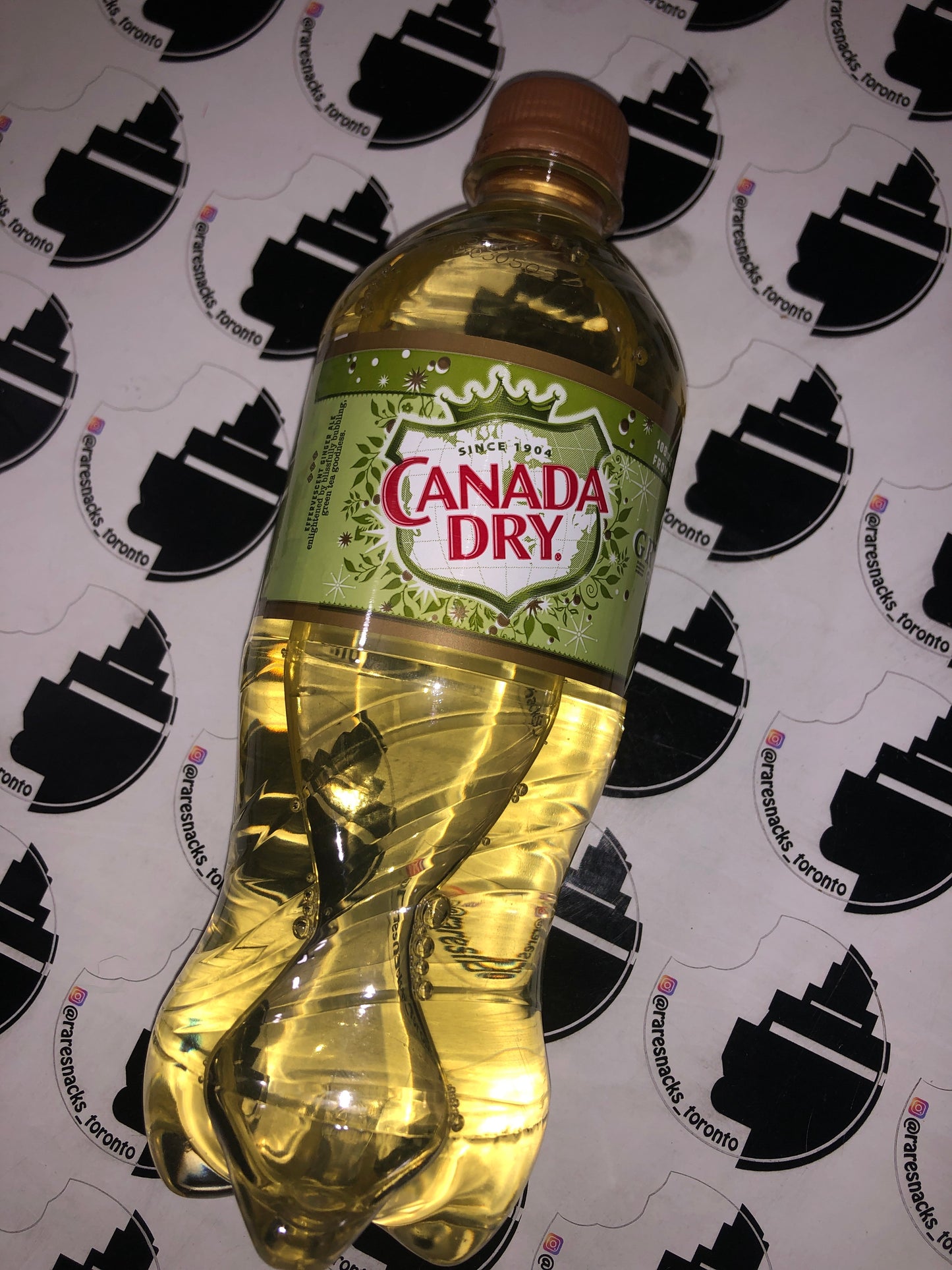 Canada Dry Green Tea Ginger Ale 20oz