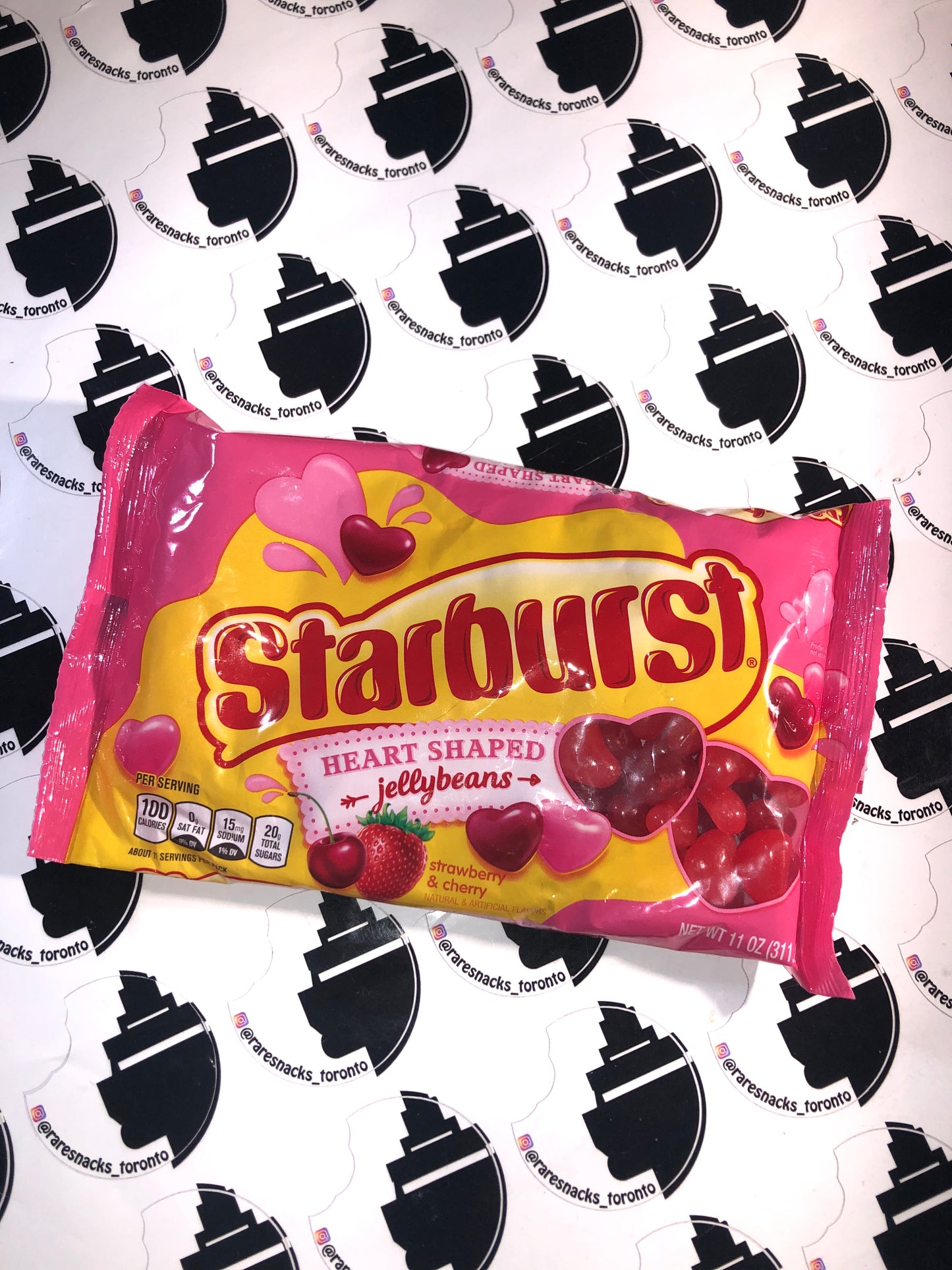 Starburst Hearts Jellybeans 11oz