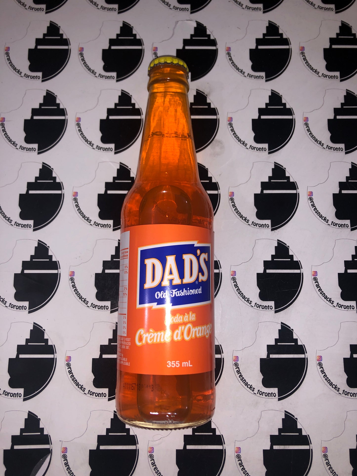 Dad’s Orange Cream Soda 355ml Glass