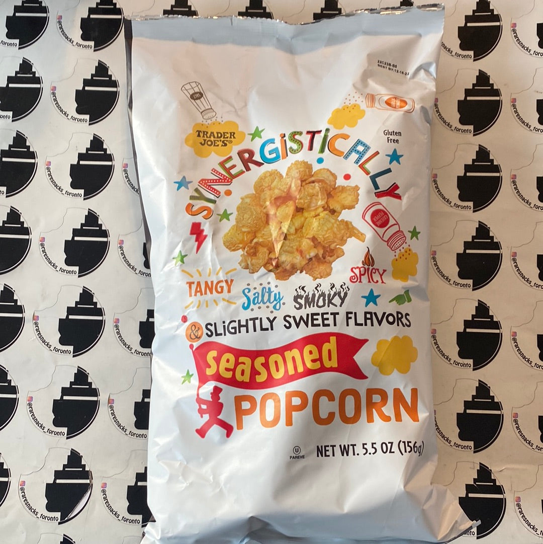 Trader Joes Synergistically Seasoned Popcorn 5.5oz