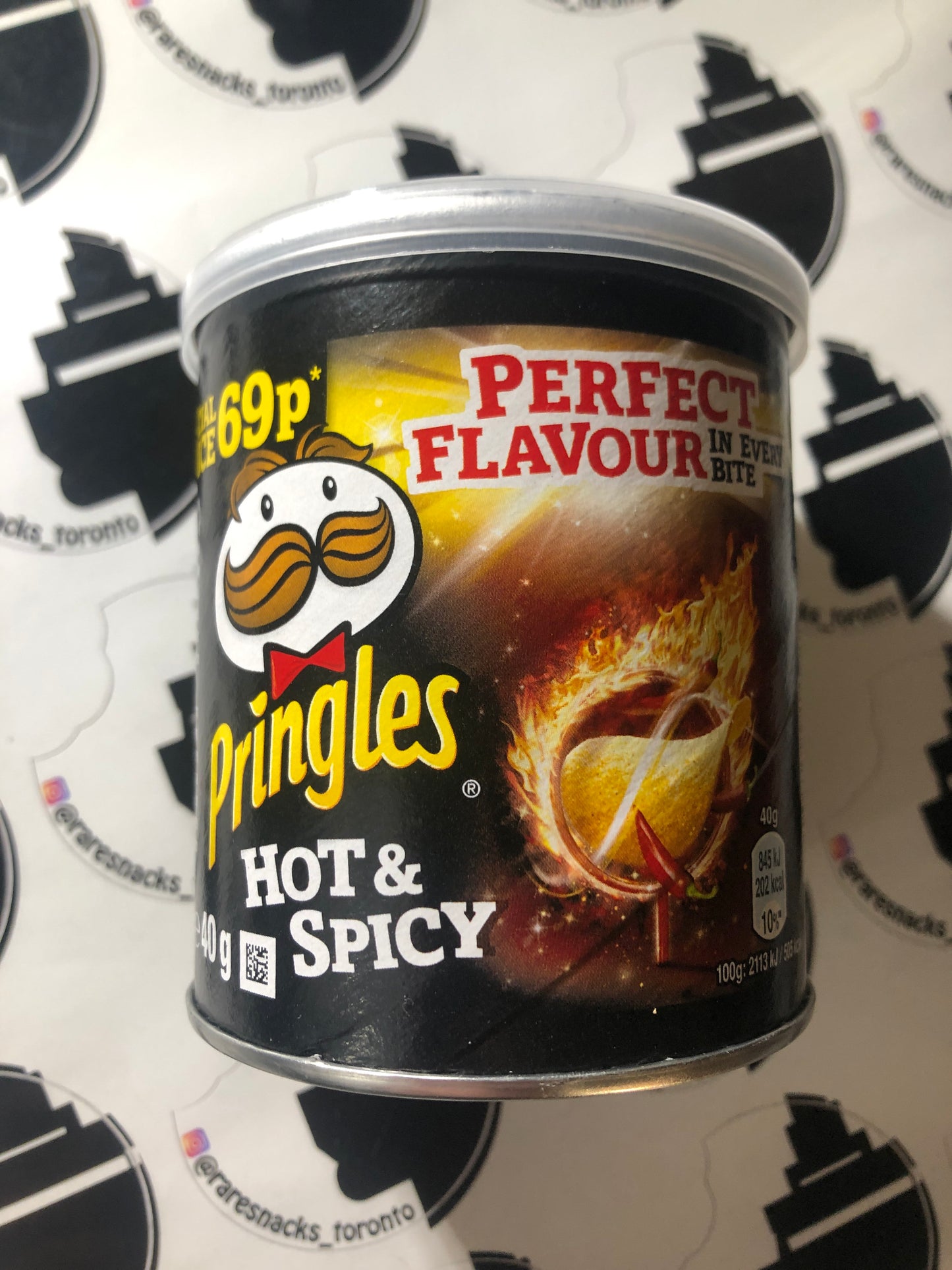 Pringle’s Hot and Spicy 40g