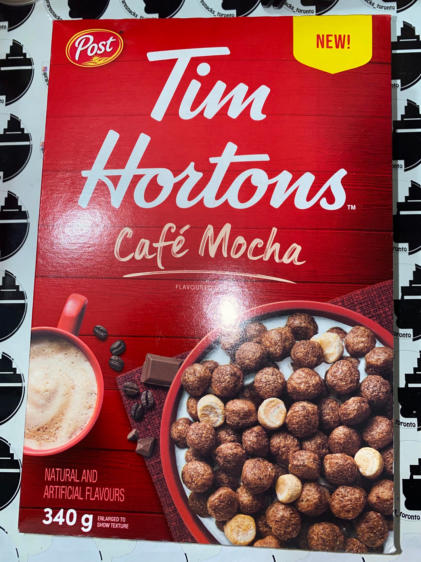Tim Hortons Cafe Mocha Cereal 340G